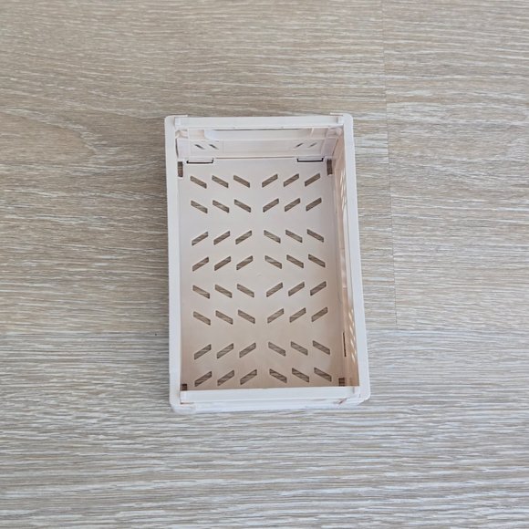 Stackable Folding Storage Crate for Organization – Small, Collapsible Crate - Picture 13 of 17